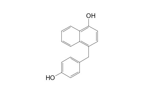 4-(4-Hydroxybenzyl)naphthalen-1-ol