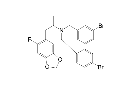 6F-MDA N,N-bis(3-bromobenzyl)