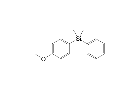(4-Methoxyphenyl)dimethyl(phenyl)silane