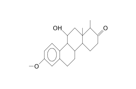 11b-Hydroxy-3-methoxy-18ab-methyl-D-homo-estra-1,3,5(10)-trien-17-one