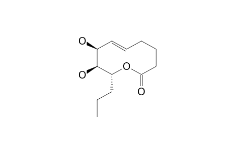 (6E,8S,9S,10R)-8,9-dihydroxy-10-propyl-3,4,5,8,9,10-hexahydrooxecin-2-one