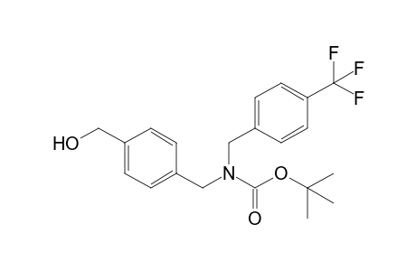 N-(tert-Butoxycarbonyl)-N-(4-trifluoromethylbenzyl)-4-hydroxymethylbenzylamine