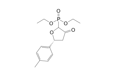 (5R)-2-diethoxyphosphoryl-5-(4-methylphenyl)-3-oxolanone