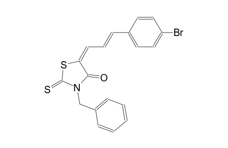 4-thiazolidinone, 5-[(2E)-3-(4-bromophenyl)-2-propenylidene]-3-(phenylmethyl)-2-thioxo-, (5E)-