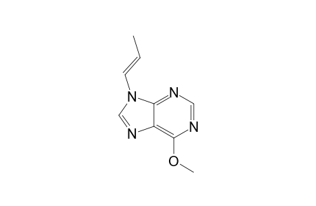 E-6-Methoxy-9-(prop-1-en-1-yl)-9H-purine