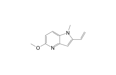 2-Ethenyl-5-methoxy-1-methyl-pyrrolo[3,2-b]pyridine