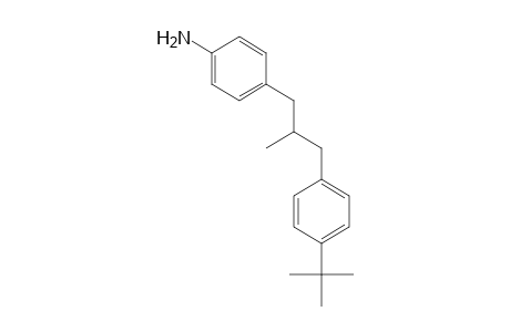 Benzenamine, 4-[3-[4-(1,1-dimethylethyl)phenyl]-2-methylpropyl]-