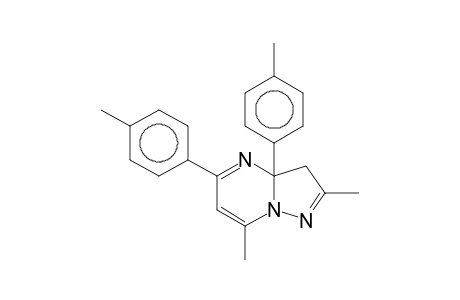 2,7-Dimethyl-3a,5-bis(4-methylphenyl)-3,3a-dihydropyrazolo[1,5-a]pyrimidine