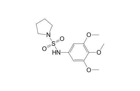 N-(3,4,5-trimethoxyphenyl)-1-pyrrolidinesulfonamide