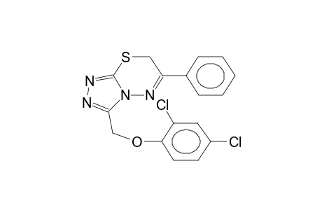 3-((2,4-Dichlorophenoxy)methyl)-6-phenyl-7H-[1,2,4]triazolo[3,4-b][1,3,4]thiadiazine
