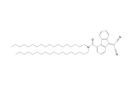 9H-Fluorene-4-carboxamide, 9-(dicyanomethylene)-N,N-dioctadecyl-