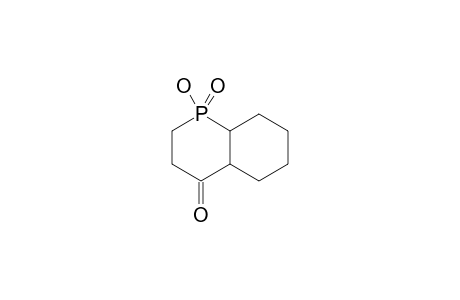 1,4-DIOXO-2,3,4A,5,6,7,8,8A-OCTAHYDRO-1-LAMBDA-(5)-PHOSPHINOLINE