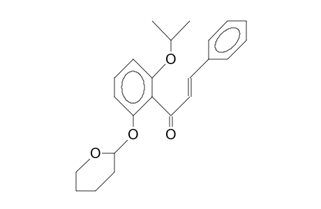 2'-Isopropoxy-6'-(tetrahydro-pyran-2-yl-oxy)-chalcone