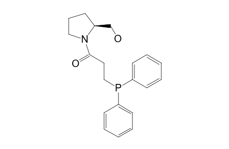 (S)-3-(DIPHENYLPHOSPHINO)-1-[2-(HYDROXYMETHYL)-PYRROLIDIN-1-YL]-PROPAN-1-ONE
