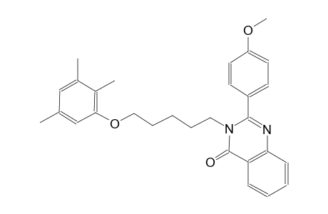 2-(4-methoxyphenyl)-3-[5-(2,3,5-trimethylphenoxy)pentyl]-4(3H)-quinazolinone