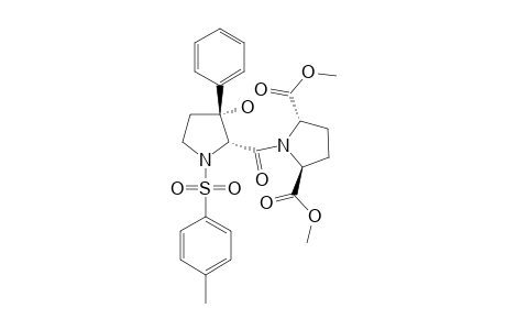DIMETHYL-(2S,5S)-1-[(2S,3R)-3-HYDROXY-3-PHENYL-N-TOSYLPROLYL]-PYRROLIDINE-2,5-DICARBOXYLATE