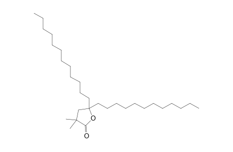 5,5-Didodecyl-3,3-dimethyl-2-oxolanone