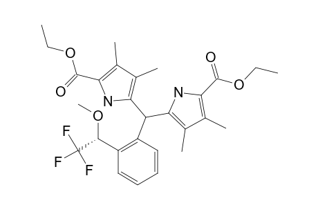 DIETHYL-(S)-5-[2-(2,2,2-TRIFLUORO-1-METHOXYETHYL)-PHENYL]-5,11-DIHYDRO-2,3,7,8-TETRAMETHYL-10-H-DIPYRRIN-1,9-DICARBOXYLATE