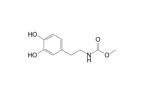 Methyl N-[2-(3,4-dihydroxyphenyl)ethyl]carbamate