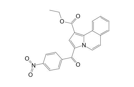 ETHYL-3-(4-NITROBENZOYL)-PYRROLO-[2,1-A]-ISOQUINOLINE-1-CARBOXYLATE