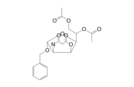 Benzyl 2-acetamido-3,5,6-tri-o-acetyl-2-deoxy-D-mannofuranoside