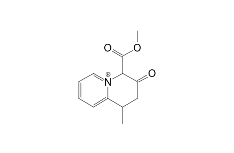 4-METHOXYCARBONYL-1-METHYL-3-OXO-1,2,3,4-TETRAHYDROQUINOLIZINIUM-4-IDE