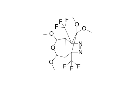 3,5,10,10-Tetramethoxy-1,7-bis(trifluoromethyl)-4-oxa-8,9-diazatricyclo[5.2.1.0(2,6)]dec-8-ene