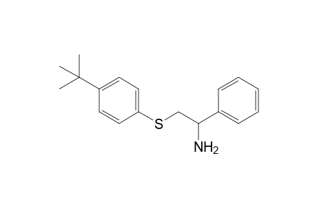 2-[(4-tert-butylphenyl)thio]-1-phenylethanamine