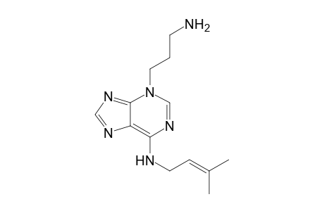 3H-Purine-3-propanamine, 6-[(3-methyl-2-butenyl)amino]-