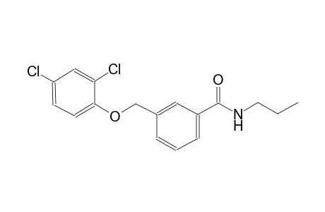 3-[(2,4-dichlorophenoxy)methyl]-N-propylbenzamide