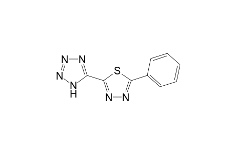 2-Phenyl-5-(tetrazol-5-yl)-1,3,4-thiadiazole