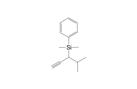 1-isopropylprop-2-ynyl-dimethyl-phenyl-silane