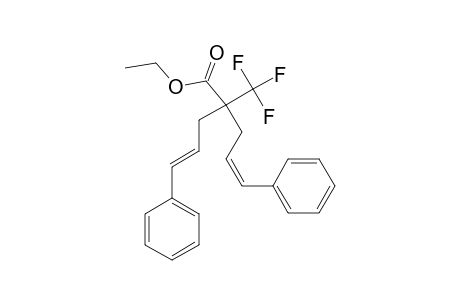 ETHYL-2-CINNAMYL-5-PHENYL-2-TRIFLUOROMETHYL-4-PENTENOATE