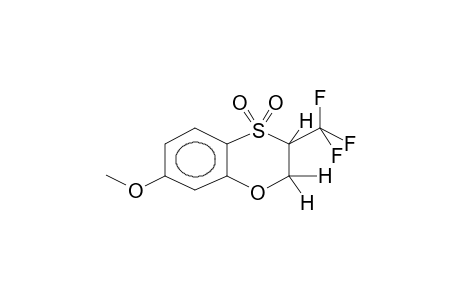 3-TRIFLUOROMETHYL-7-METHOXY-1,4-OXATHIANDIOXIDE