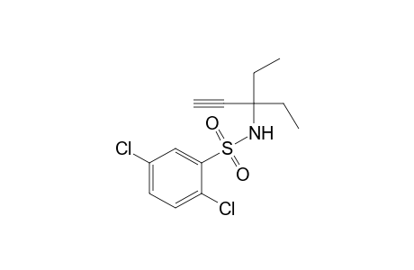 2,5-DICHLORO-N-(1,1-DIETHYL-2-PROPYNYL)BENZENESULFONAMIDE