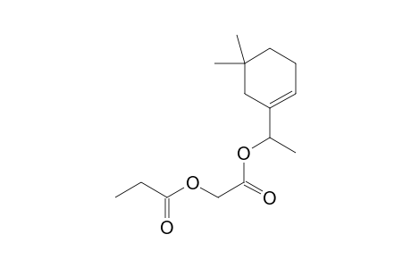 1"-(5''',5"'-Dimethylcyclohexyl-1"'-enyl)ethoxycarbonylmethyl propionate