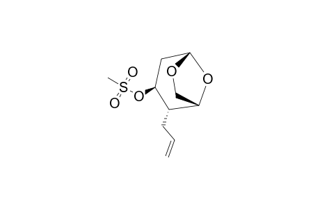 4-C-ALLYL-1,6-ANHYDRO-2,4-DIDEOXY-3-O-MESYL-BETA-D-ARABINO-HEXOPYRANOSIDE