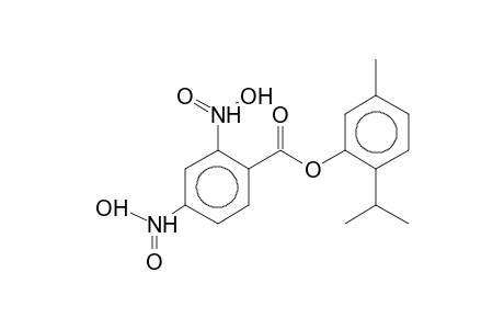 2-isopropyl-5-methylphenyl 2,4-dinitrobenzoate