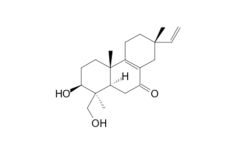 7-Oxoisopimara-8,15-diene-3.beta.,19.beta.-diol