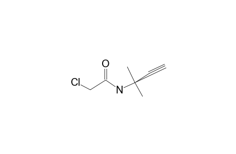 2-Chloro-N-(1,1-dimethylpropynyl)acetamide