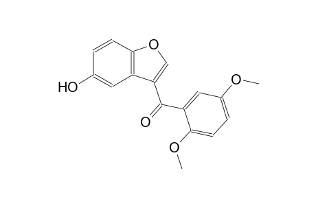(2,5-Dimethoxyphenyl)(5-hydroxy-1-benzofuran-3-yl)methanone