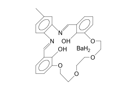 Hexahydro-26-methyl-3,7:18,22-dimetheno-8,11,14,17,1,24-benzotetraoxadiaza-cyclohexacosine-29,23-diol-/per-O/barium dica