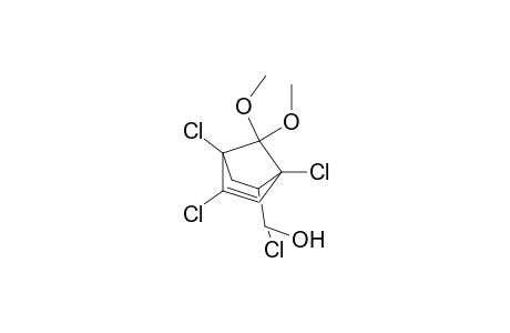Bicyclo[2.2.1]hept-5-ene-2-methanol, 1,4,5,6-tetrachloro-7,7-dimethoxy-, endo-(.+-.)-