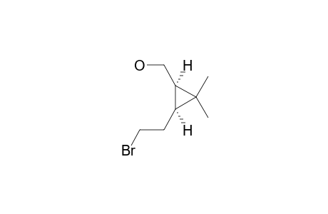 (1-R,3-S)-(+)-3-(2-BROMOETHYL)-1-HYDROXYMETHYL-2,2-DIMETHYLCYCLOPROPANE