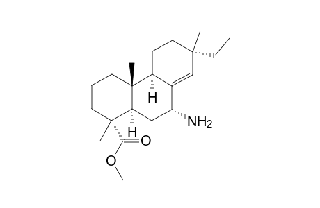 (1R,4aR,4bR,7S,9R,10aR)-Methyl 9-amino-7-ethyl-1,4a,7-trimethyl-1,2,3,4,4a,4b,5,6,7,9,10,10a-dodecahydrophenanthrene-1-carboxylate