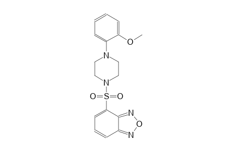 2,1,3-benzoxadiazole, 4-[[4-(2-methoxyphenyl)-1-piperazinyl]sulfonyl]-