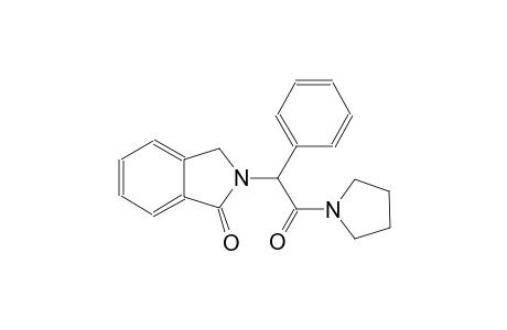 1H-isoindol-1-one, 2,3-dihydro-2-[2-oxo-1-phenyl-2-(1-pyrrolidinyl)ethyl]-