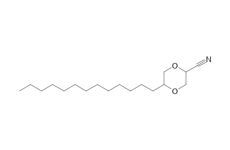 2-Cyano-5-tridecyl-1,4-dioxane