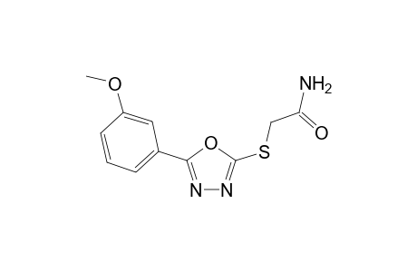 [5-(3-Methoxyphenyl)-1,3,4-oxadiazol-2-ylthio]acetamide