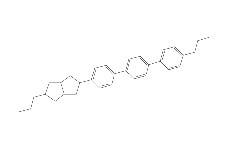 2-propyl-5-[4-[4-(4-propylphenyl)phenyl]phenyl]-1,2,3,3a,4,5,6,6a-octahydropentalene